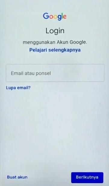 Cara Login Google Play Store