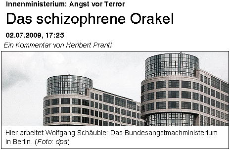 Das schizophrene Orakel Das schizophrene Orakel