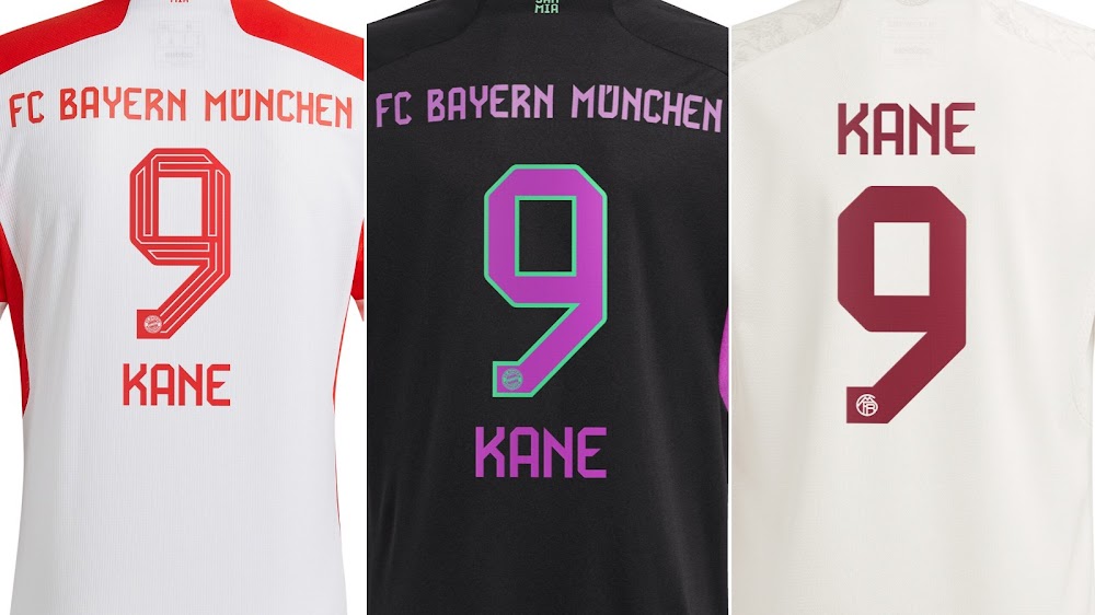 Bayern fans snap up Kane No 9 shirt for £150 at club shop as the England  striker lands in Munich to complete £100m move to German giants