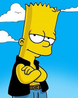 bart simpson gangster