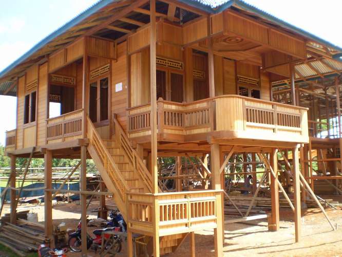 Desain Rumah  Kayu  Minimalis  Modern