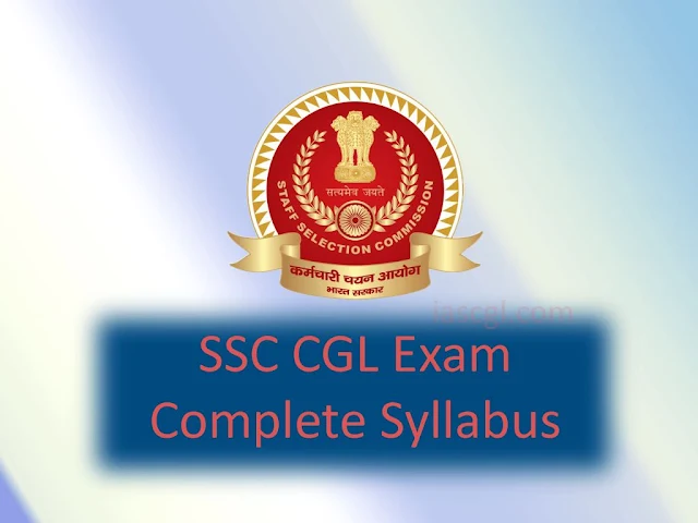 SSC CGL Exam Pattern and Syllabus