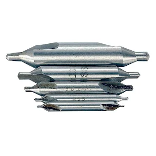 5 Pcs HSS Combined Center Drills Countersinks 60 Degree Angle Bit Set Hole Cutter hown - store