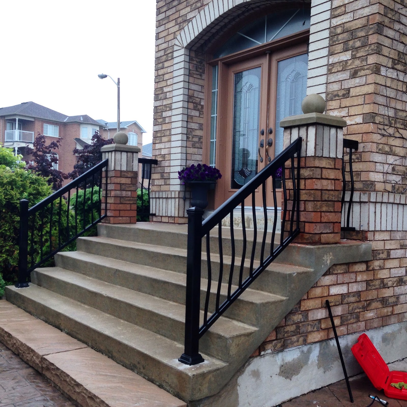 Vaughan porch railing styles. Toronto & Woodbridge ...