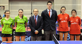 Final dobles juveniles femeninos. Campeonato de España Pontevedra 2013