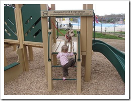 Sadie and Avery at the park...so cute!