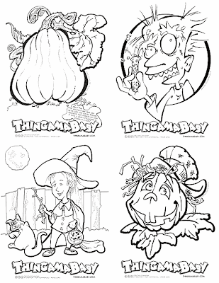 Thingama Baby Coloring Pages