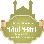 Download Gratis Desain Spanduk dan Kartu Ucapan Selamat Idul Fitri Corel Draw dan PPT