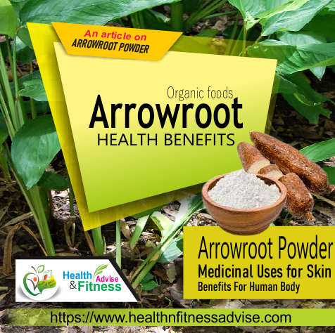 Arrowroot Powder on Skin Uses