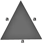 Equilateral Triangle Formula, समबाहु त्रिभुज क्षेत्रमिति सूत्र, Equilateral Triangle,