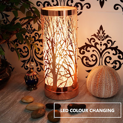 Colour-Changing Tree Silhouette Aroma Lamp