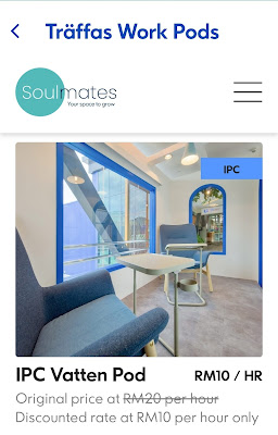 IPC TRÄFFAS WORK PODS CO-WORKING SPACES DI JEJANTAS BERKONSEP SCANDINAVIA