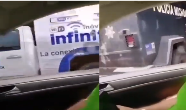 Video: Así fue trasladado el líder de Cárteles Unidos usando camioneta blindada camuflajeada de Telmex en las narices de Estatales