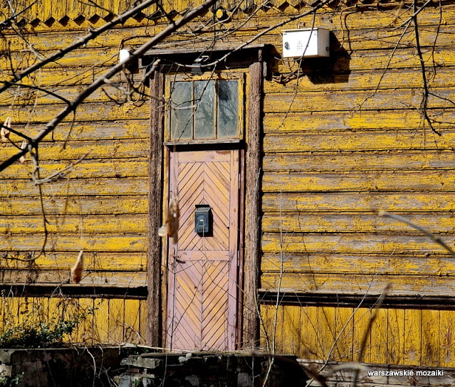 Wawer Falenica Kolej Nadwiślańska drewniak budynek drewniany architektura drewniana zabytek 1900 dworzec