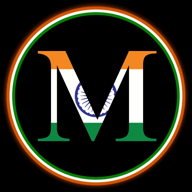 M Letter Independence Day DP