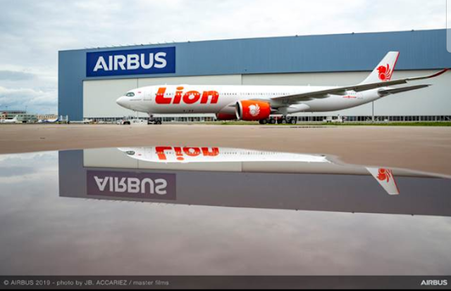 Pesawat Baru Airbus A330 Neo Lion Air