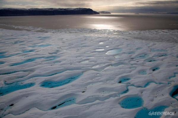 Blue River- Petermann Glacier