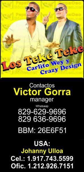 CONTACTO CON LOS TEKE  TEKE