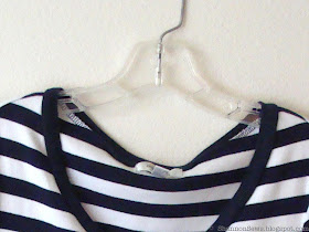 how to keep shirts on their hangers: DIY Grippy Hangers