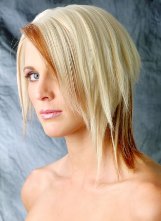 Short Hairstyles - Trendy Or Blonde layered haircuts 