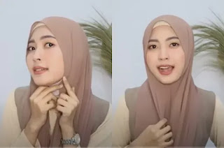 tutorial hijab pashmina untuk remaja 1