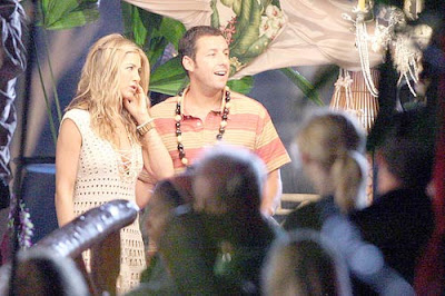 Jennifer Aniston and Adam Sandler