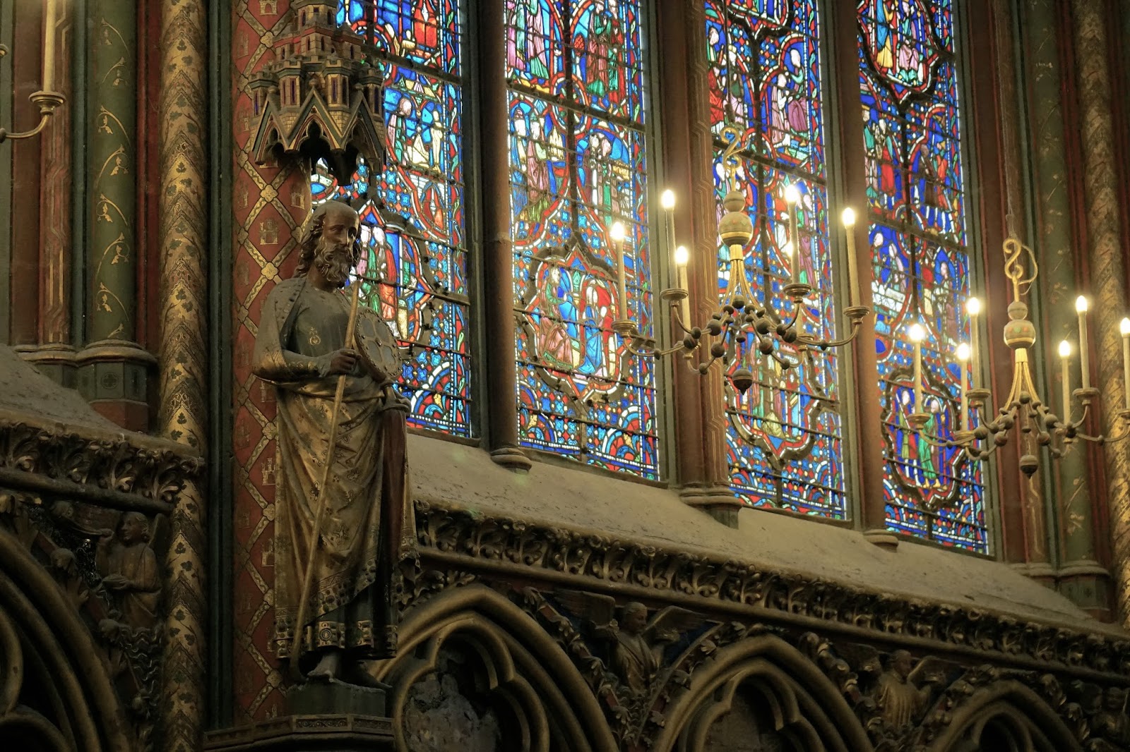 サント・シャペル (Sainte chapelle）