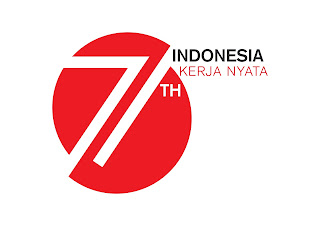 Logo HUT RI Ke 71