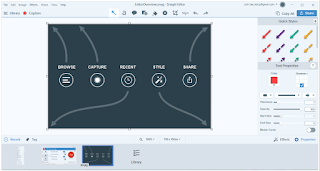 Snagit Screen Recording Program Workflow