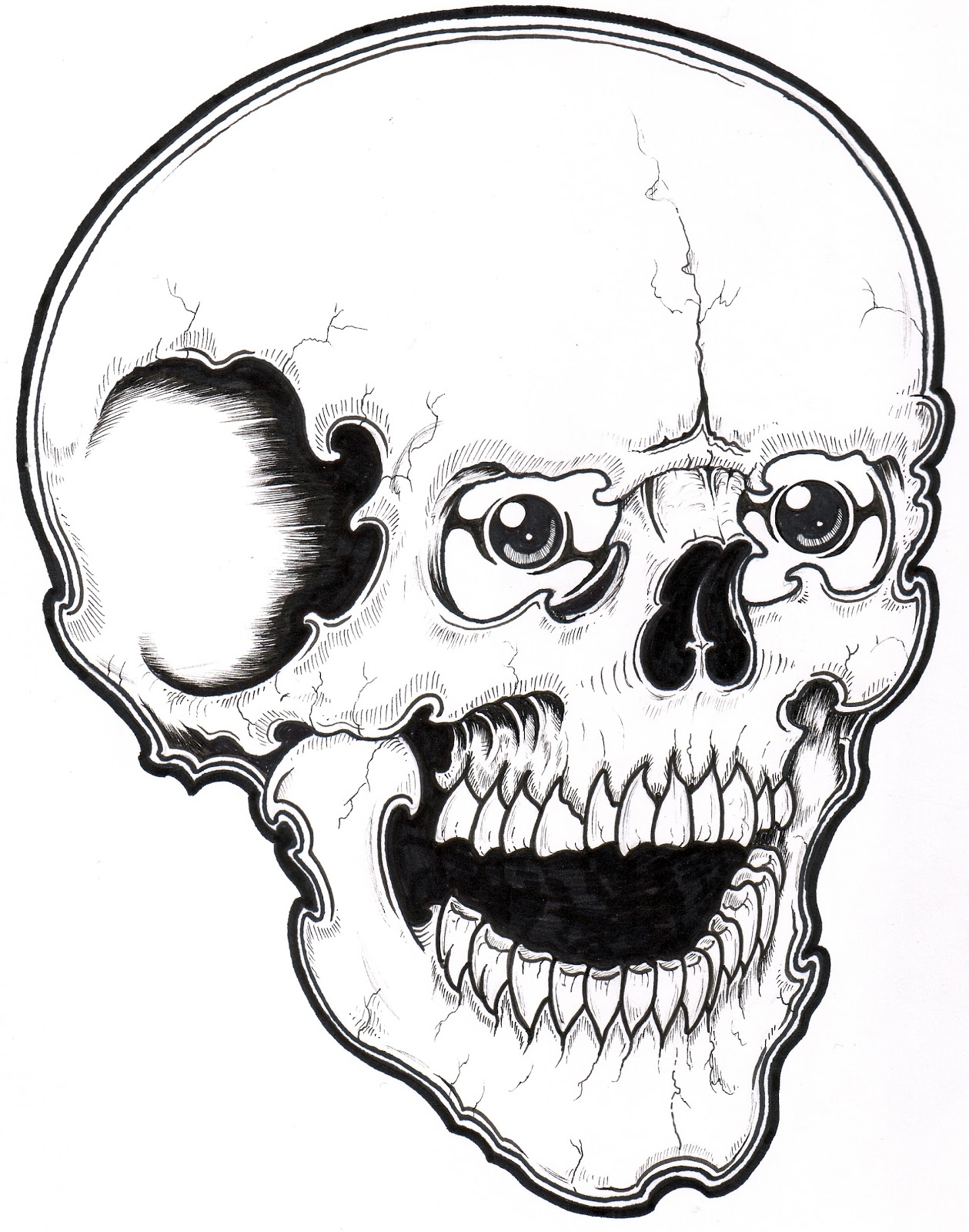 Skulls Fantasy Coloring Pages Effy Moom Free Coloring Picture wallpaper give a chance to color on the wall without getting in trouble! Fill the walls of your home or office with stress-relieving [effymoom.blogspot.com]