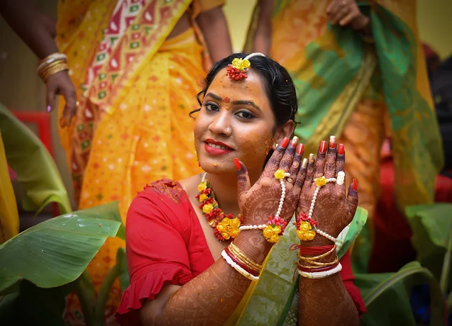 Haldi wedding photography ,kolkata