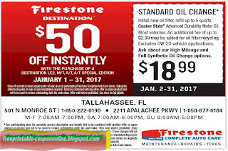 Free Printable Firestone Coupons