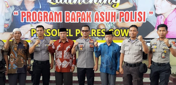 Kapolsek Tinggimoncong Gowa Hadiri Launching "Program Bapak Asuh Polisi