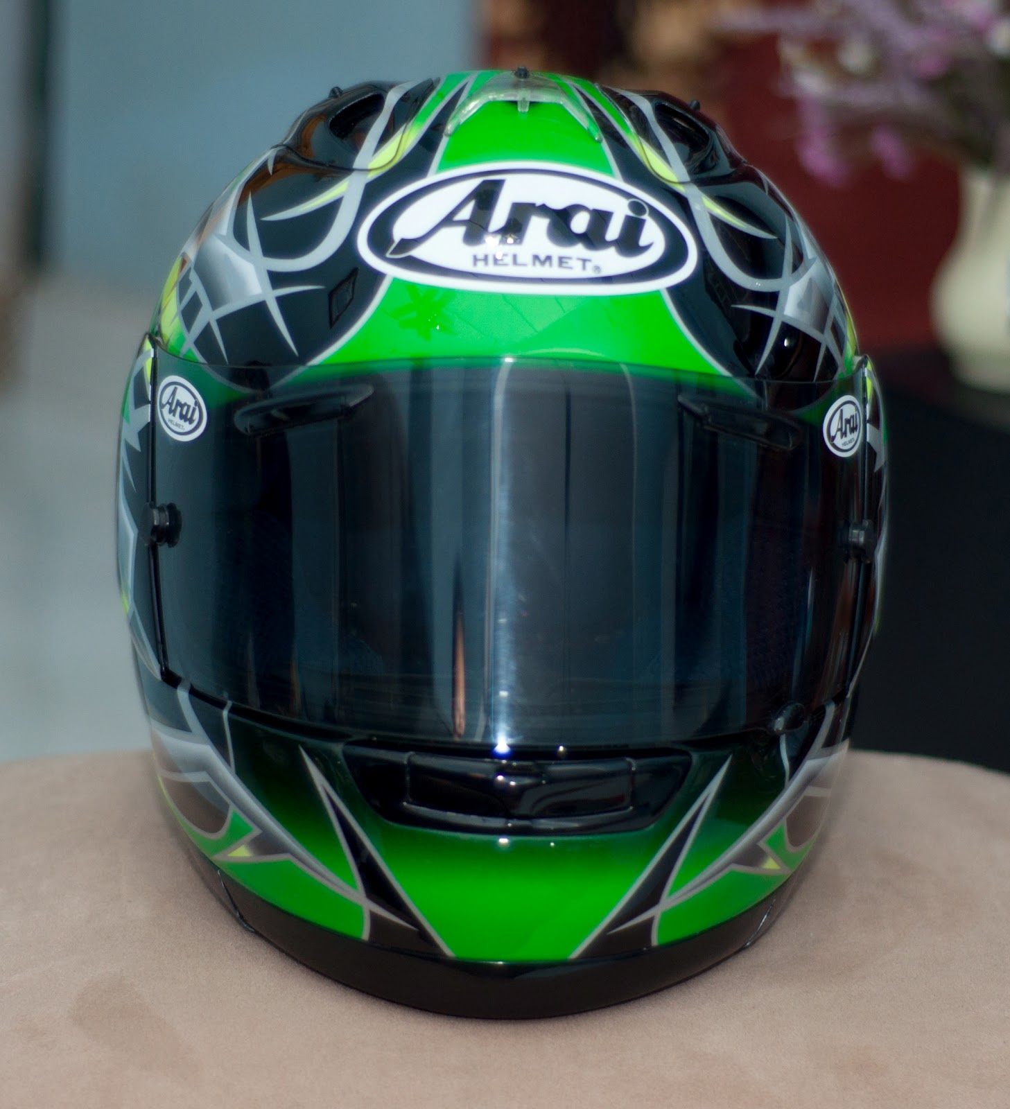 Limited Helmet Arai Okada Green For SALE~♥