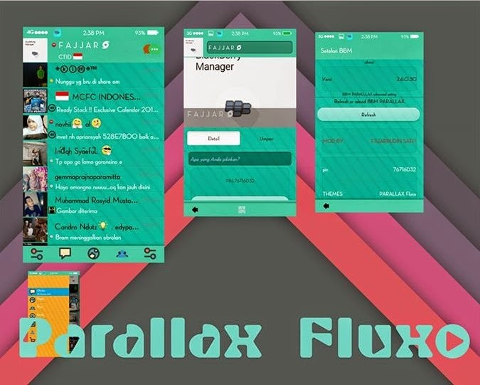 Download BBM Mod Tema Parallax Fluxo 2.6.0.30(New)