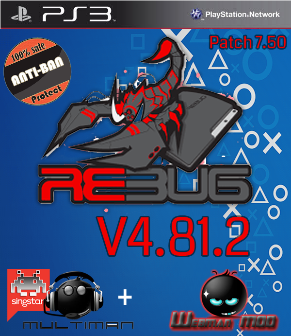 Download Download CFW Rebug 4.81.2 + multiman | Patch For ...