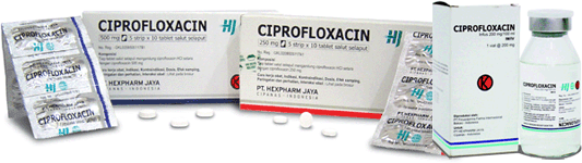 Indikasi Dosis dan Harga Ciprofloxacin Tablet dan Infus