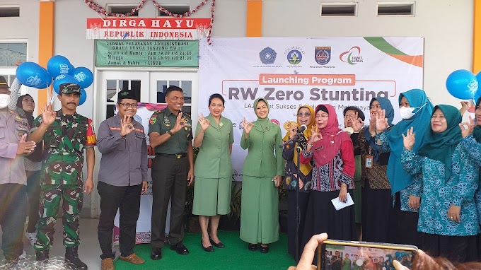 LAZ Zakat Sukses Launching RW Zero Stunting di Kota Depok