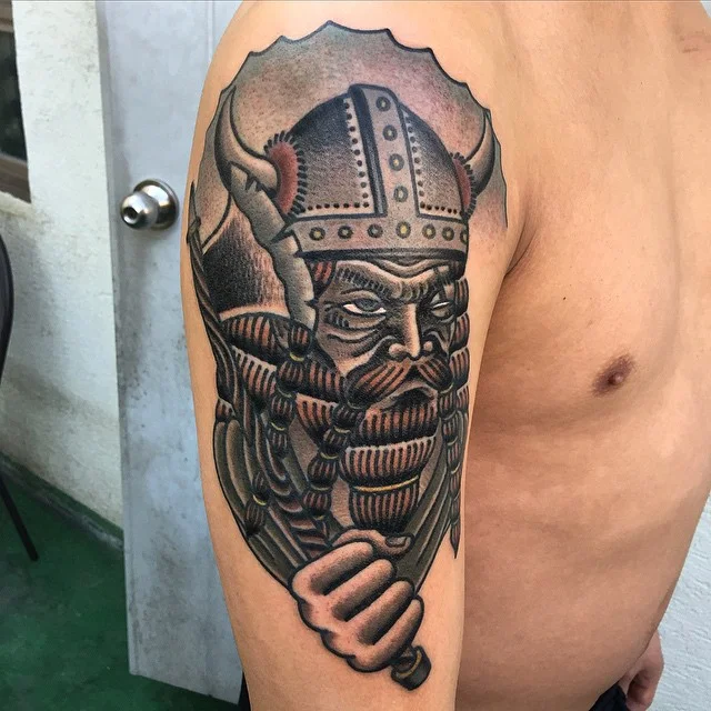 Foto de Tatuaje Vikingo espectacular