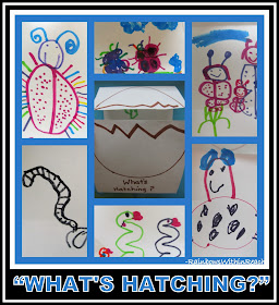 photo of: "What's Hatching?" Spring Foldables in Early Childhood Education via RainbowsWithinReach