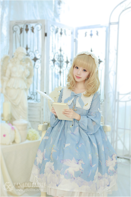 mintyfrills kawaii sweet cute lolita fashion harajuku sky