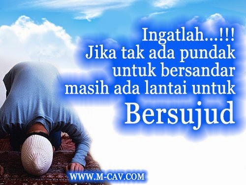 Motivasi Surat Untuk Diri Sendiri | Masih ada tempat untuk bersujud