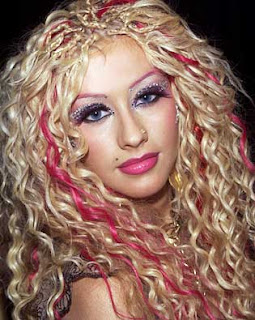  christina aguilera hair styles 