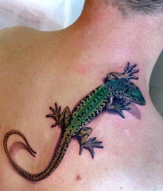 3D-Long-Tail-Colourful-Tattoo
