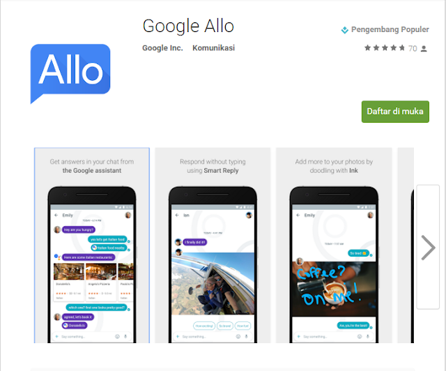 Google Allo Social Media Lebih Produktif dan Ekspresif