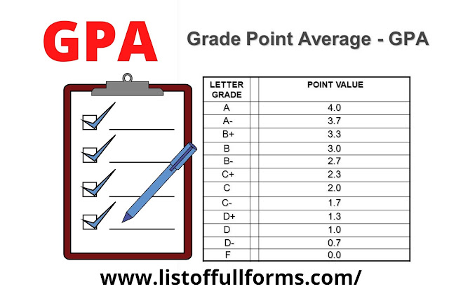 GPA full form