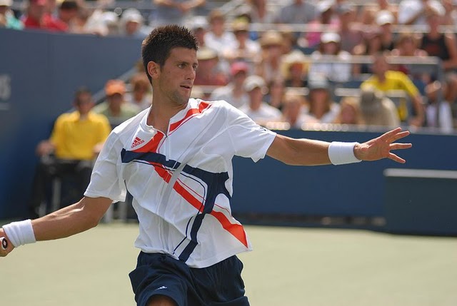 novak djokovic bulge. novak djokovic us open