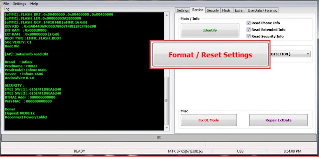 How To Reset FRP Infinix HOT 6 X606 BY CM2 Dongle