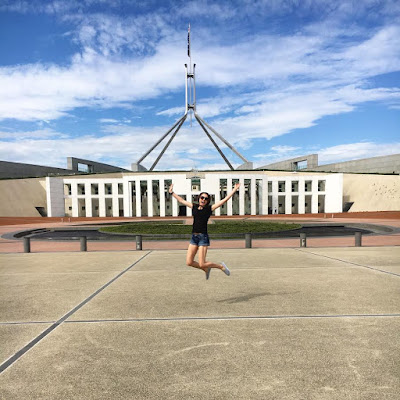 Jumping Photo at Parliament House