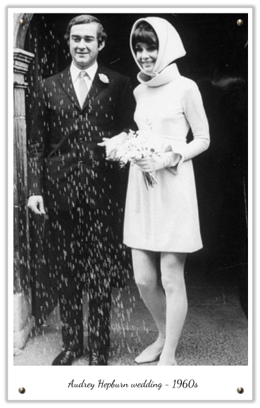 2 vintage inspiration 1960s wedding dresses